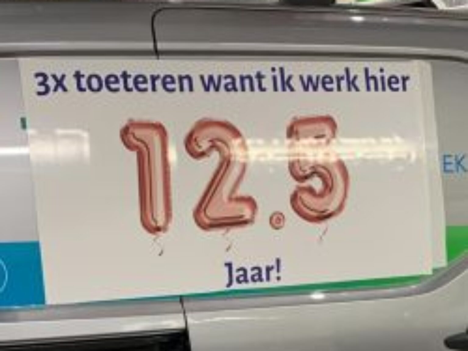 Jan Velthuis 12,5 jaar in dienst bij TTB