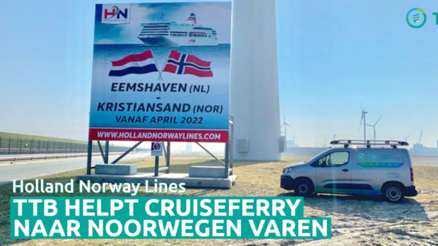 TTB helpt cruiseferry naar Noorwegen varen